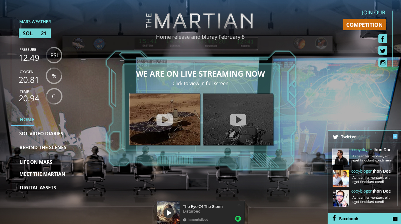 Martian stream